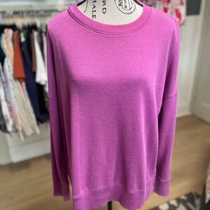 Time and Tru Rich Magenta Top